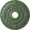 Ekena Millwork Rose Ceiling Medallion (Fits Canopies up to 7 1/4"), 18"OD x 3 1/2"ID x 1 1/2"P, Athenian Green CM18ROAGF - alternate 1